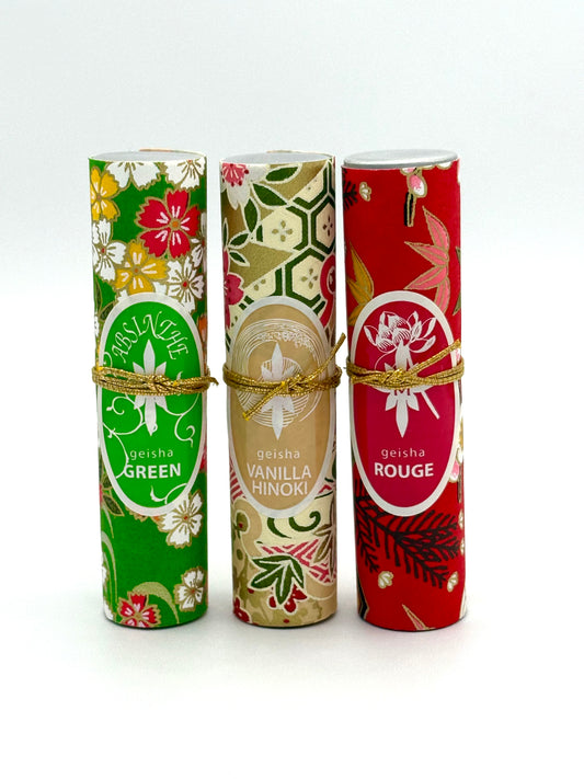 Geisha Roll-on Perfume Oil Set - Your Choice of Three